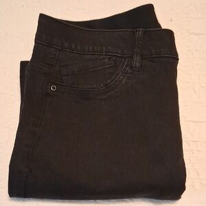 Dept 222 Elegant Black Skinny Jeans for Women Size 12